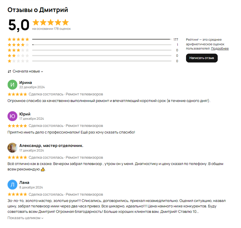 авито отзывы